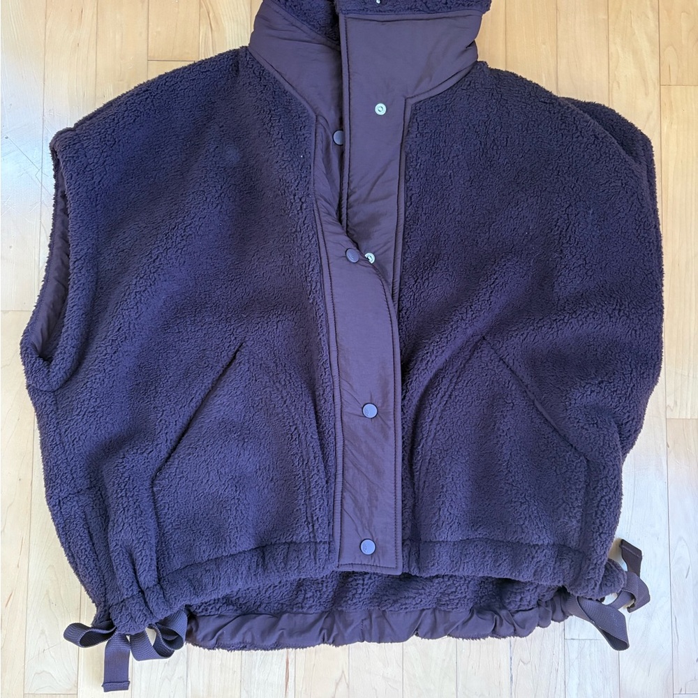 FP Movement Women's Brown Fleece Vest